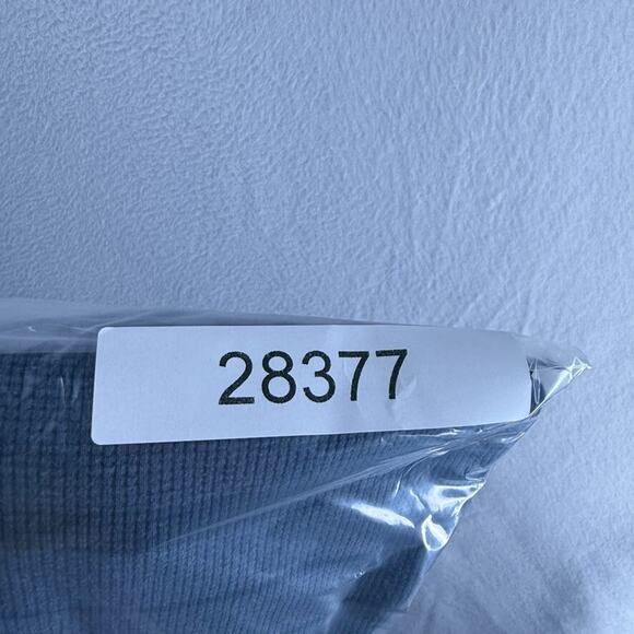 Volcom Shirt Men's Small Blue Thermal Waffle Knit Grunge Vintage Y2k Skater - Picture 9 of 9